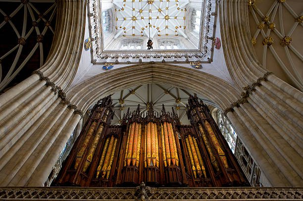 Organ Pipes at York Minster Cathedral