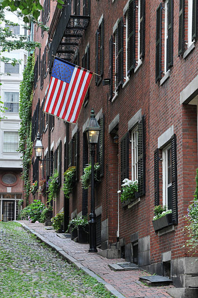 istock Acorn Street in Boston 182512264