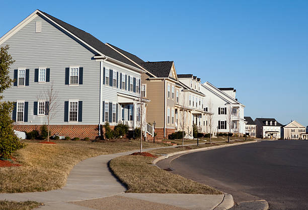 istock Houses in Modern American Suburbs 182512461