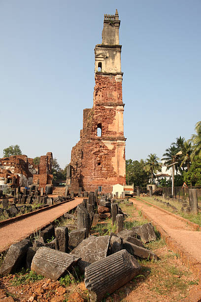 istock Church of St Augustine Ruins in Goa 182512624