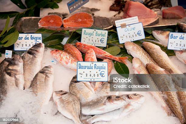고기잡이 Market 생선 가게상에 대한 스톡 사진 및 기타 이미지 - 생선 가게상, 슈퍼마켓, 가격표