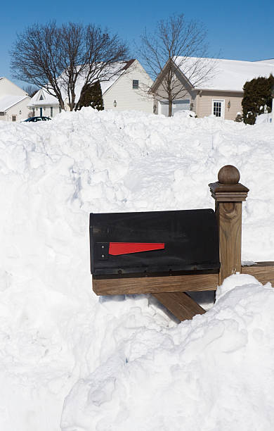 istock Mailbox and Lots of Snow 182513576