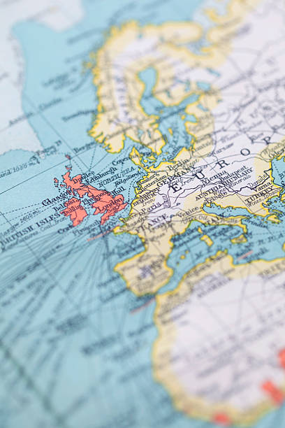 European Map, Focus On The UK