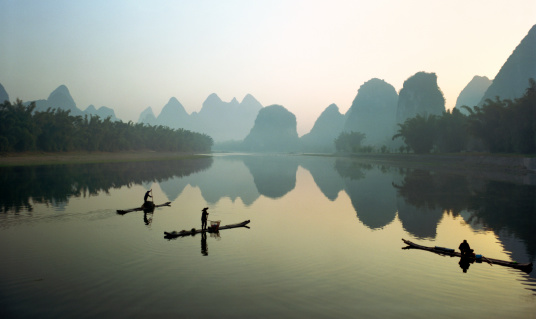 Li River at dawn