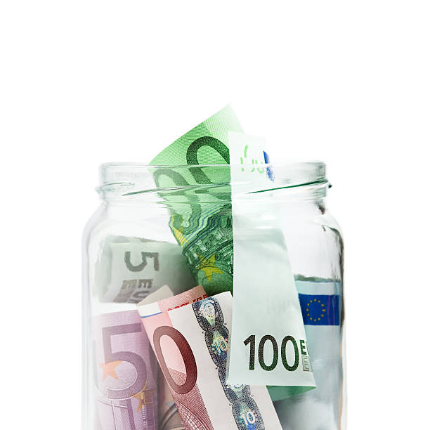 istock Money in a jar. 182514275
