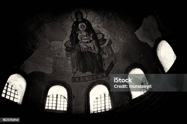 Foto de Jesus Cristo Em Aya Sophiaa Santa Sofia Istambul Turquia e mais fotos de stock de Antigo