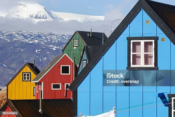 Foto de Groenlândia Cores e mais fotos de stock de Groelândia - Groelândia, Casa, América do Norte