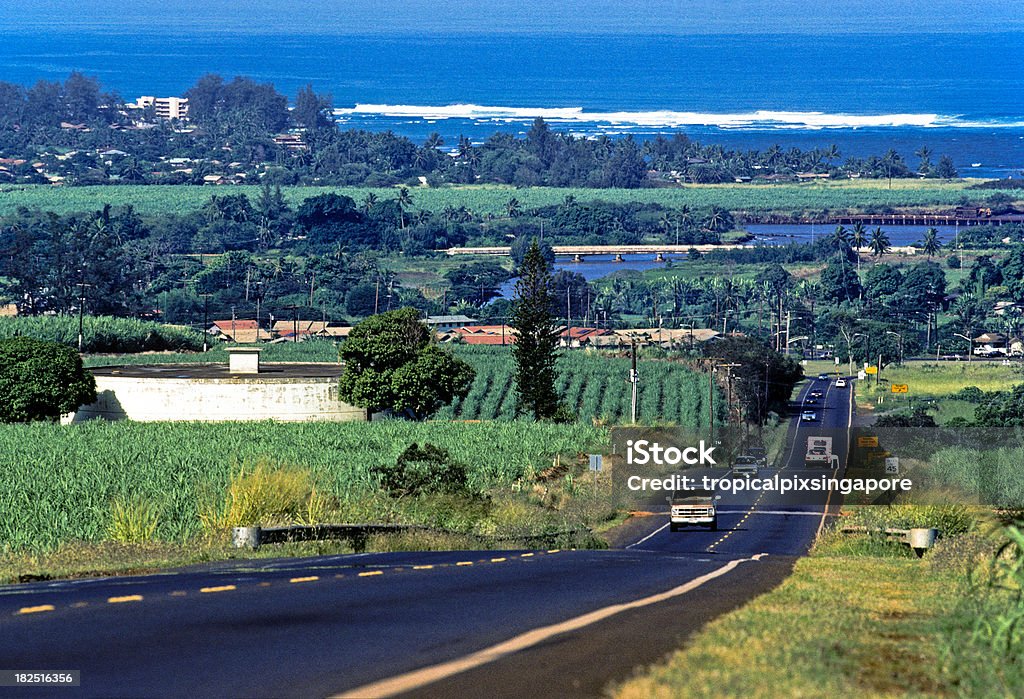 EUA, Havai O'ahu, North Shore. - Royalty-free Alfalto Foto de stock