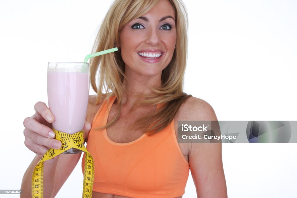 Proteinshake - Lizenzfrei Abnehmen Stock-Foto