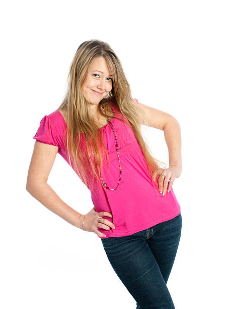 istock Cheerful young woman 182516736