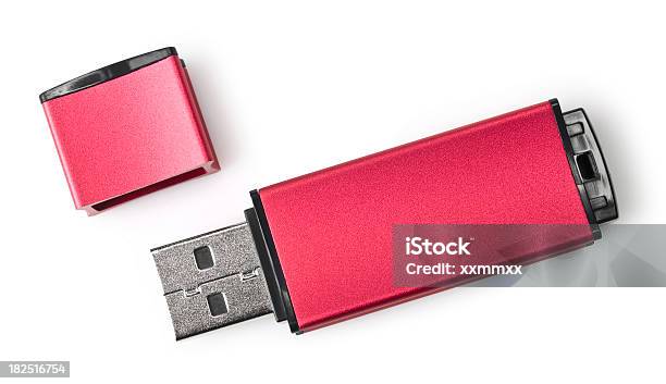 Unidade Flash Usb - Fotografias de stock e mais imagens de Dispositivo de Memória USB - Dispositivo de Memória USB, Cabo USB, Conexão