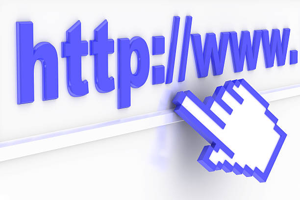 インターネット接続  - cursor hyperlink symbol computer mouse ストックフォトと画像