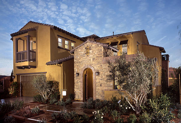 istock Home Exterior House Design 182517620