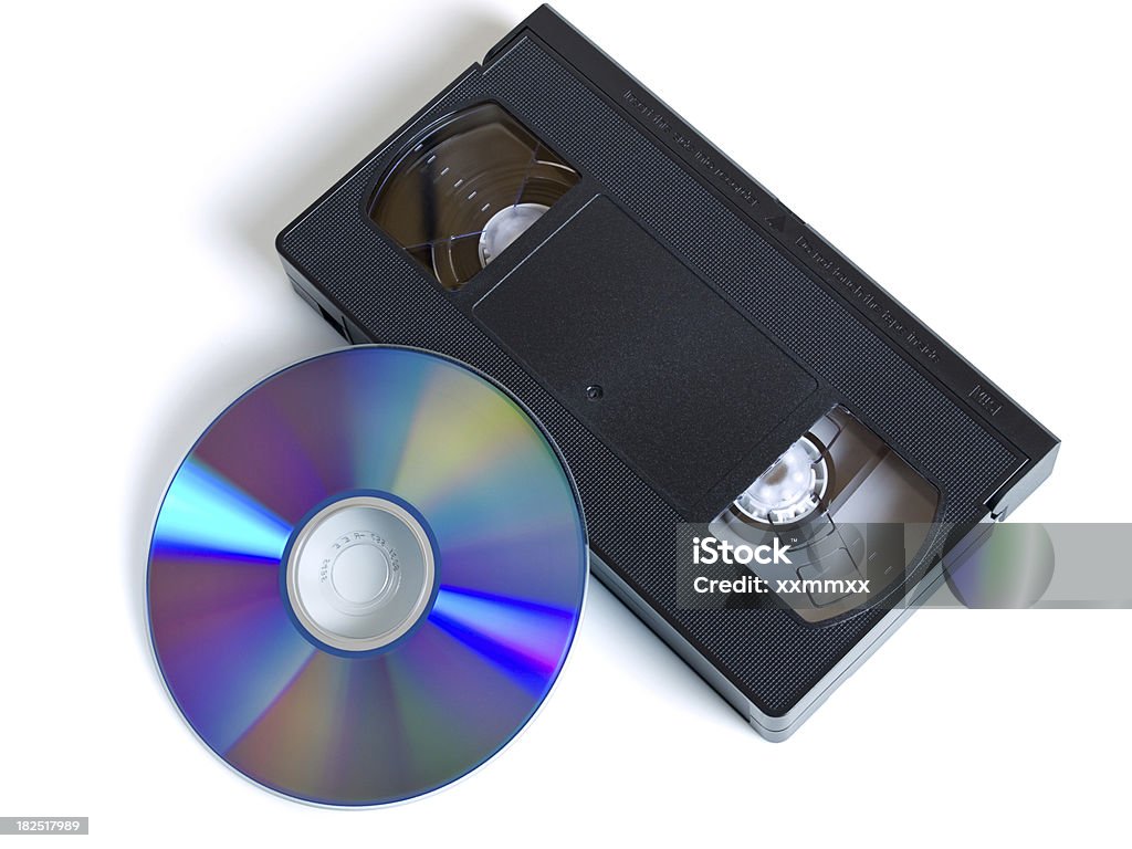 Vidéo w Tracé de détourage - Photo de Cassette vidéo libre de droits