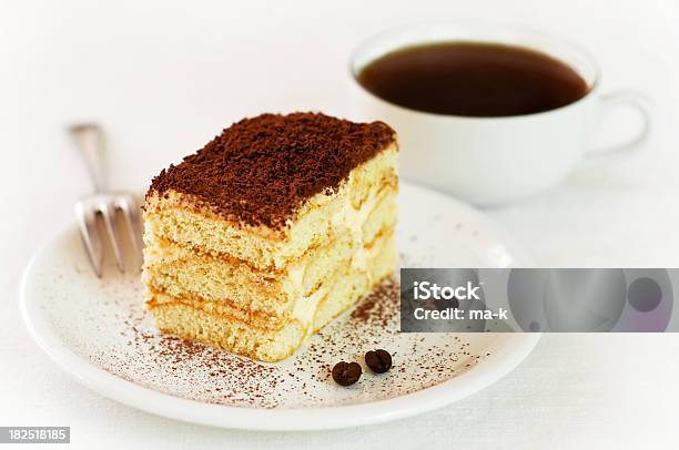 Tiramisu Stock Photo - Download Image Now - Baked Pastry Item, Cacao Fruit, Cake