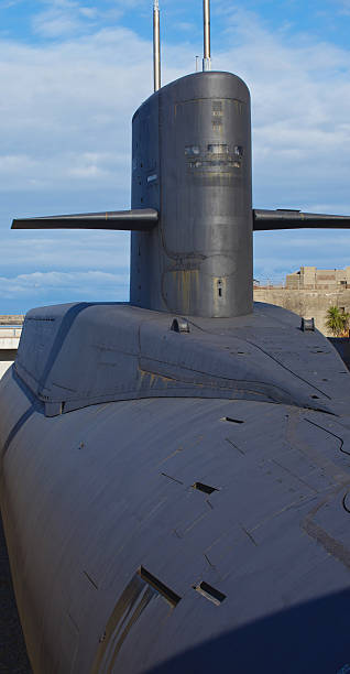 The SSBN Le Redoutable stock photo