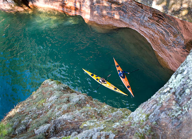 istock Couple Sea Kayaking 182518477