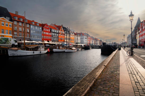 istock Scandinavian cityscape nyhavn in Copenaghen 1825187927