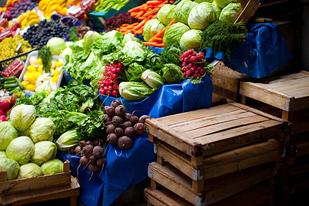 Vegetables on the market
