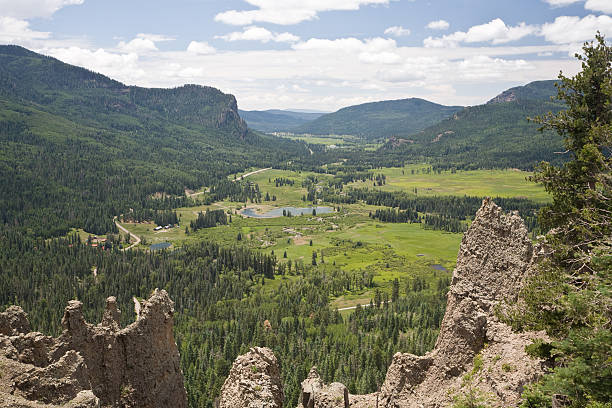 Valley view south of Wolf Creek Pass
