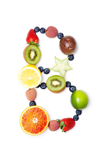 istock Letter B made of fruit 182519694