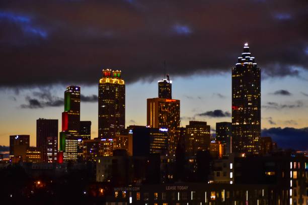 istock December Sunset In Atlanta 1825198046