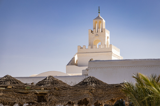 Djerba, Medenine, Tunisia. March 15, 2023. Musee de Guellala, or Guella Museum, in Djerba.