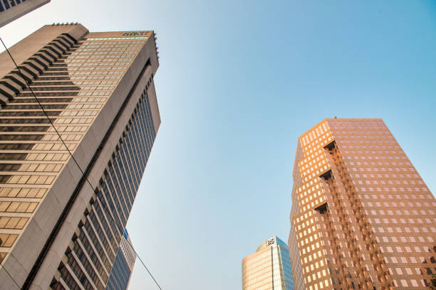 Free Stock Photo of Tall Buildings Standing Alongside Each Other ...