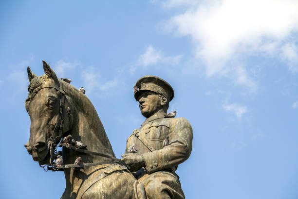 Ataturk monument in city center, Ulus
