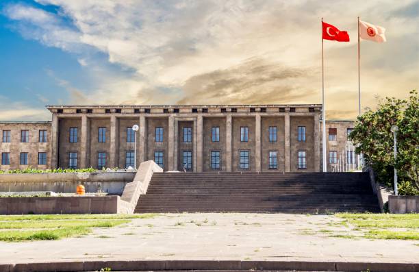 istock Historic Grand National Assembly Building, Ankara, Turkiye 1825394403