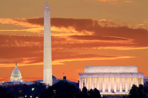 istock Lincoln Memorial, Monument and Capitol Building 1825397066