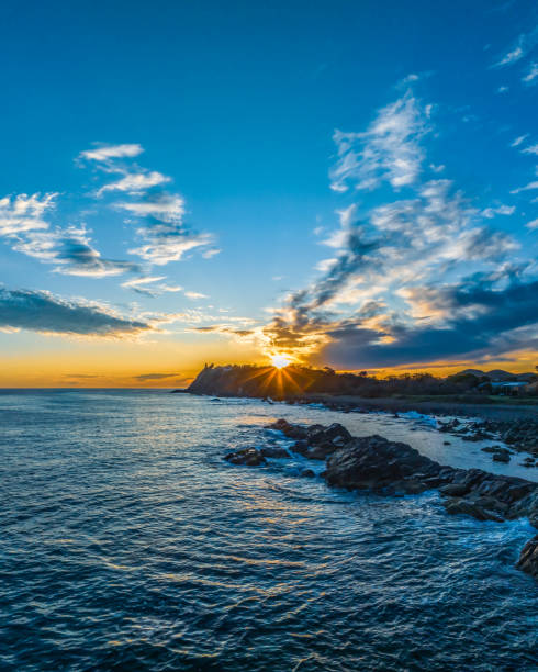 istock Coastal Sunrise with Rock Formations 1825439677