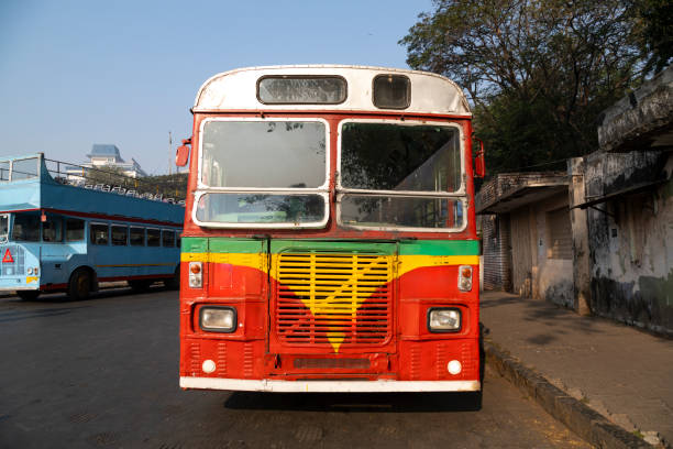 istock Colourful Buses of Mumbai 1825474020