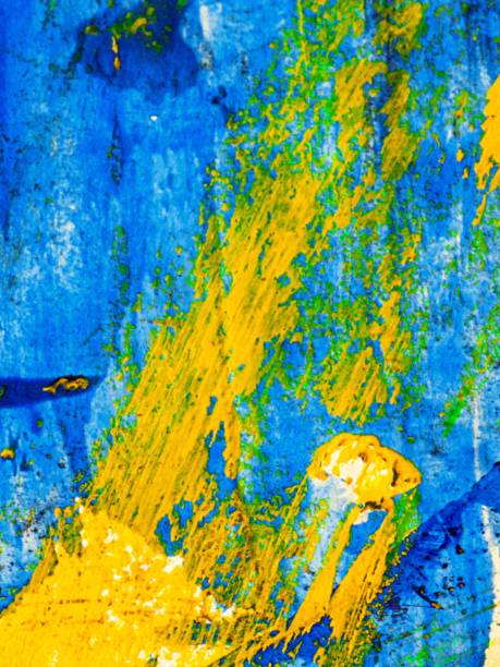 istock Abstract colorful paint background.  Colorful paint stains texture with copy space. Modern painting. Hand painted abstract artwork. 1825483454