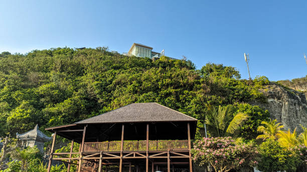istock Wooden huts under the cliff 1825681408