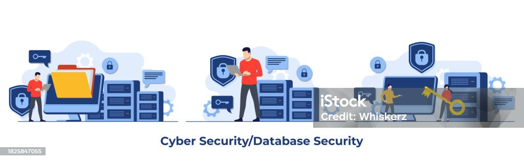 Data Storage Privacy Database Protection Cyber Security Data Center File Management Cloud ...