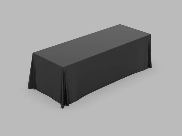 istock Trade show exhibition advertising runner table adjustable cloth Banner or Table cover. 1825887835