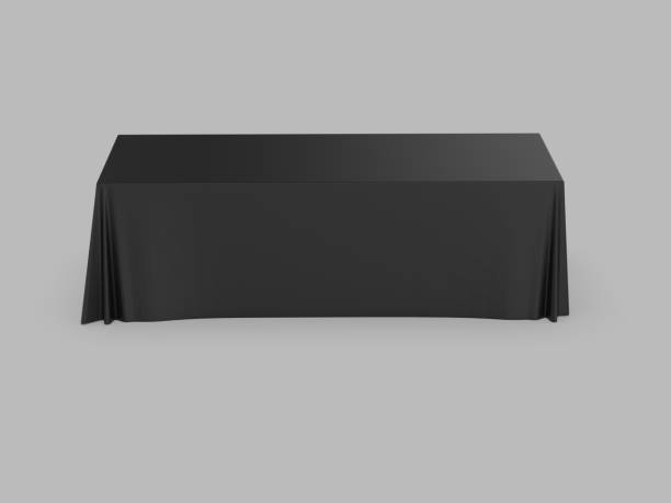 istock Trade show exhibition advertising runner table adjustable cloth Banner or Table cover. 1825887898