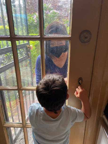 istock Little boy with his grandmother 1825896589