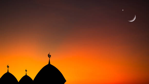 istock Mosque Dome Scescent Moon Star Sky Night Israa Mecca Mohammed Ramadan Isra Sheikh Ramadan Grand Uae Arab Islamic Emirates Architecture Mubarak Zayed Kareem Greeting Abu Eid Uae Masjid Ramadhan. 1826020252