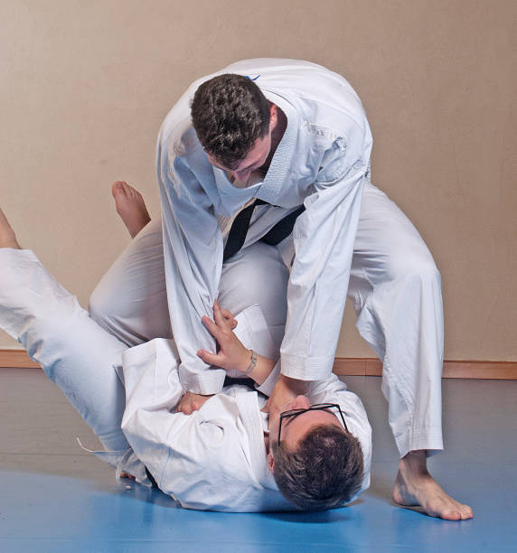 istock Martial arts boys fight. 1826069735