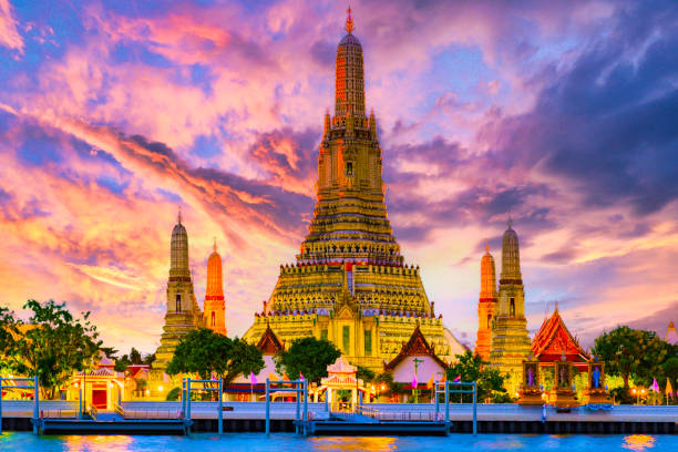 istock Wat Arun temple Bangkok during sunset in Thailand 1826179536