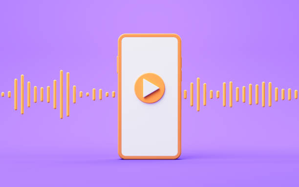 istock Music player sign with cartoon style, 3d rendering. 1826252812