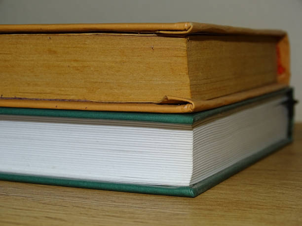 istock An old book and a book with white pages. Old and new 1826268159