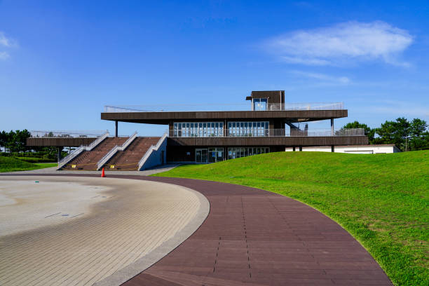 istock Funabashi Sanbanze Seaside Park observation deck in the morning (Funabashi City, Chiba Prefecture) 1826311577