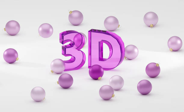 istock Luxury purple glass sign 3d soft light, smooth background, 3d rendering 1826405380