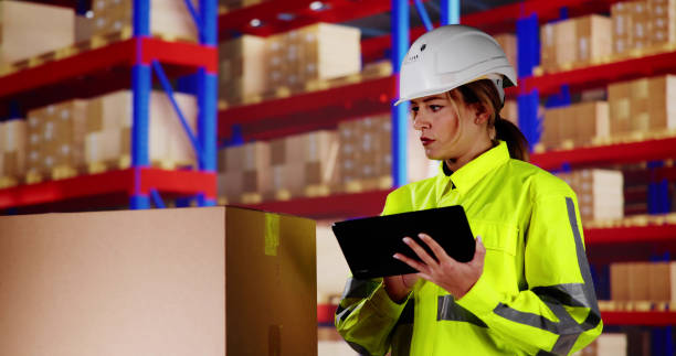 istock Ensuring Safety and Logistics in Warehouse 1826456501