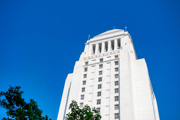 Los Angeles buildings on a sunny day