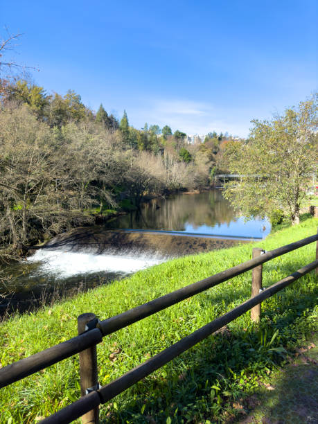 istock Corgo river city park in Vila Real 1826558929