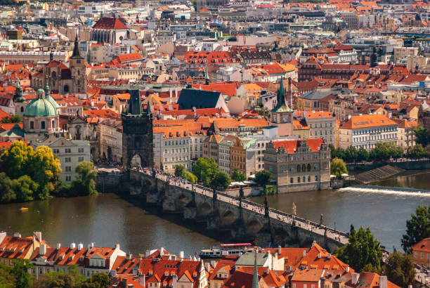 istock Charles Bridge in Prague 1826561866